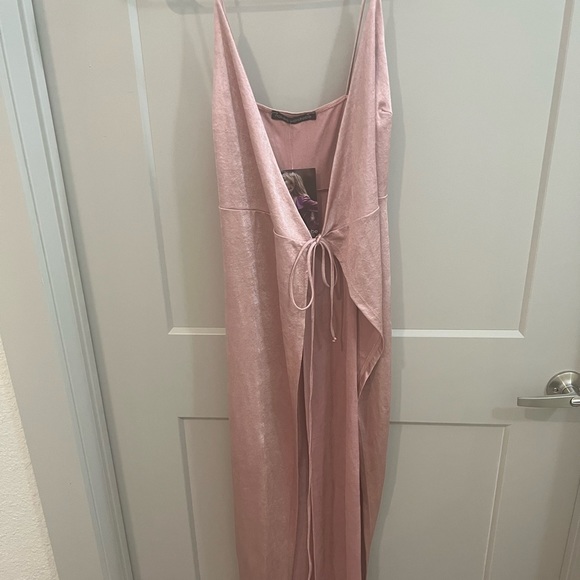 Naked Wardrobe Pink Maxi Dress - Picture 1 of 6
